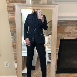 Banana republic trench style short coat